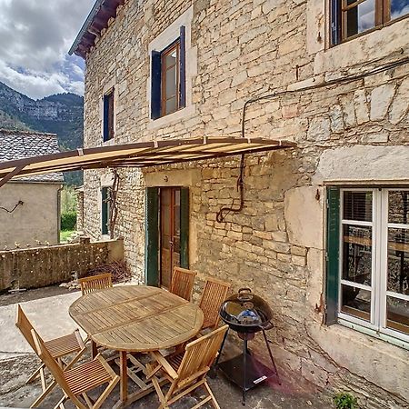 Gorges Du Tarn Gite En Pierres Avec Terrasse Quezac  Eksteriør billede